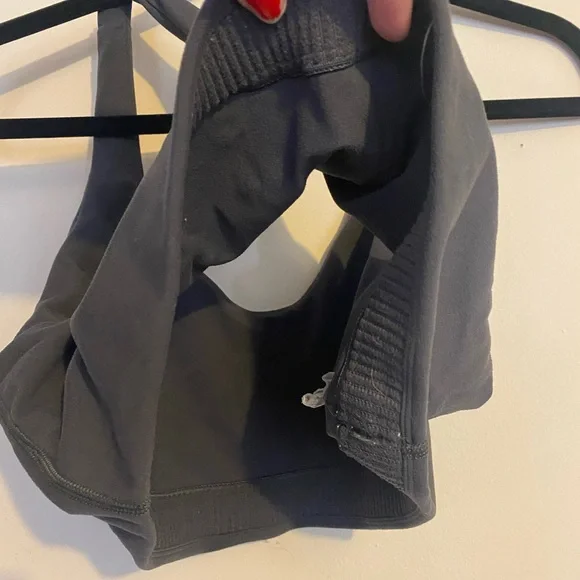 Girlfriend collective x Econyl XXL bra Gray Lola sports bra float - Picture 4 of 5